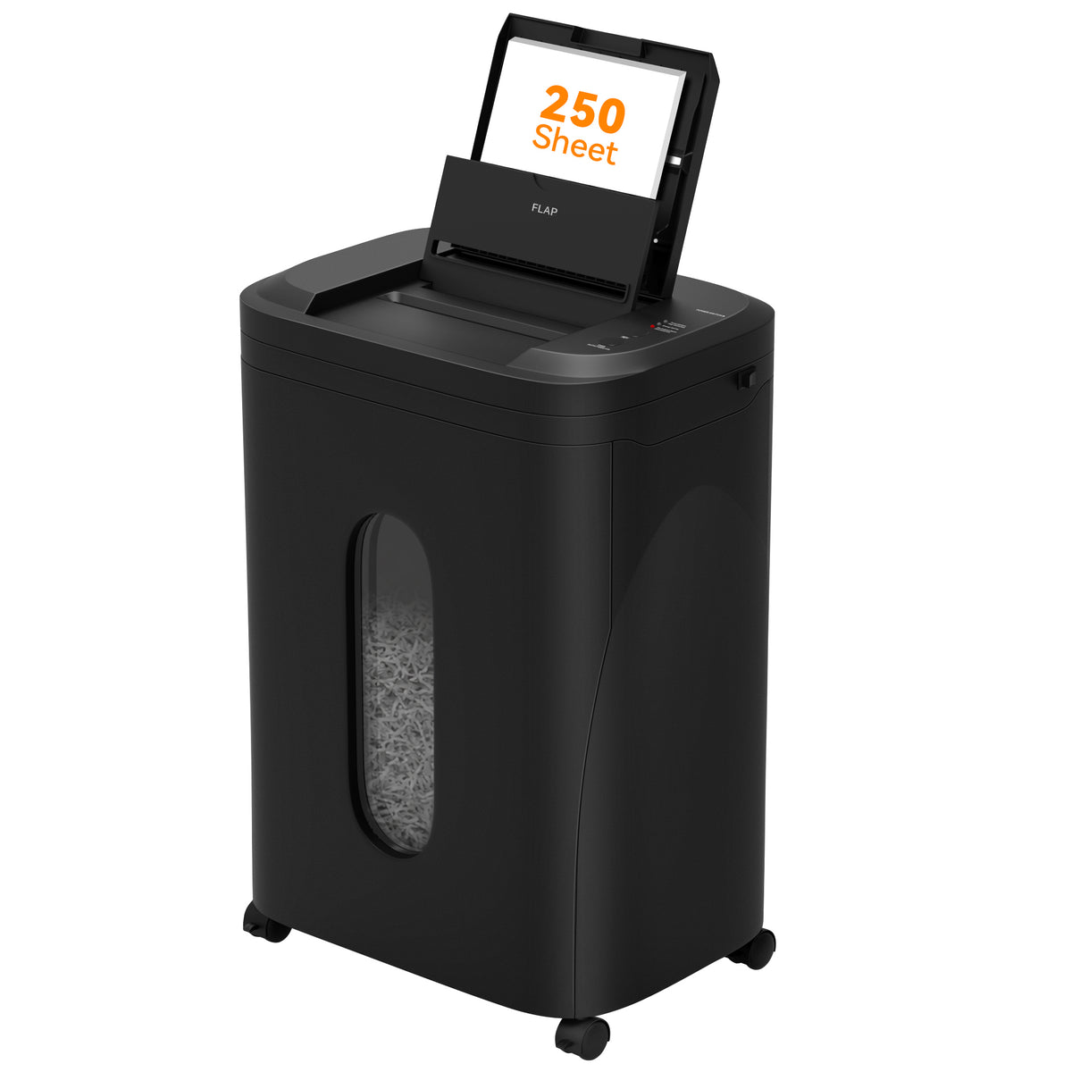 QuietLemon OL380 250-sheet auto-feed P-5 micro-cut shredder