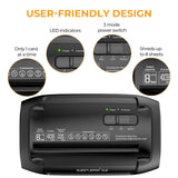 QuestLemon OL8 user-friendly control panel with LED indicators and reverse, off and ready modes
