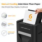 Quietlemon 100-Sheet Auto Feed Paper Shredder, P-4 High Security Cross-Cut for Home Office (40 Min Run Time)(OL100)